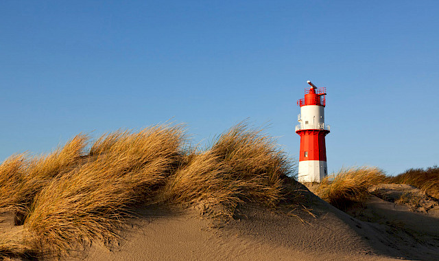 Inselbutze, Strandurlaub, Nordseeurlaub, Ostfriesische Inseln, Kleiner Leuchtturm Borkum